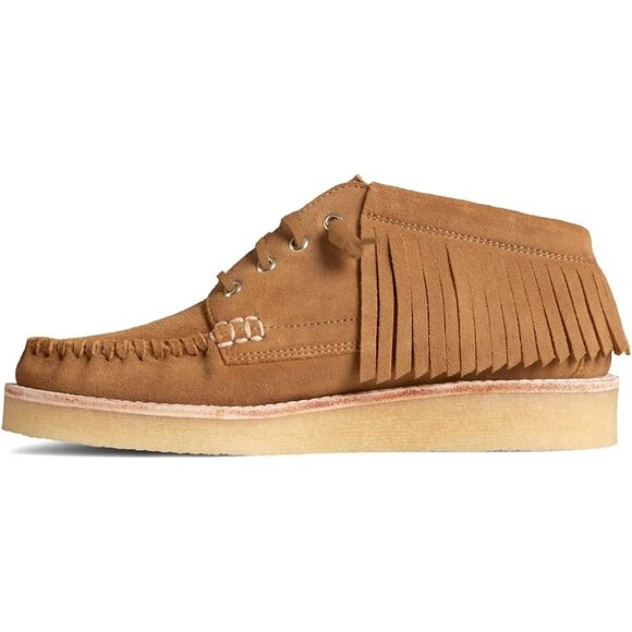 Sperry Womens X Rebecca Minkoff Suede Fringe Fashion Boot Moccasin STS87070 7.5M - Picture 2 of 6